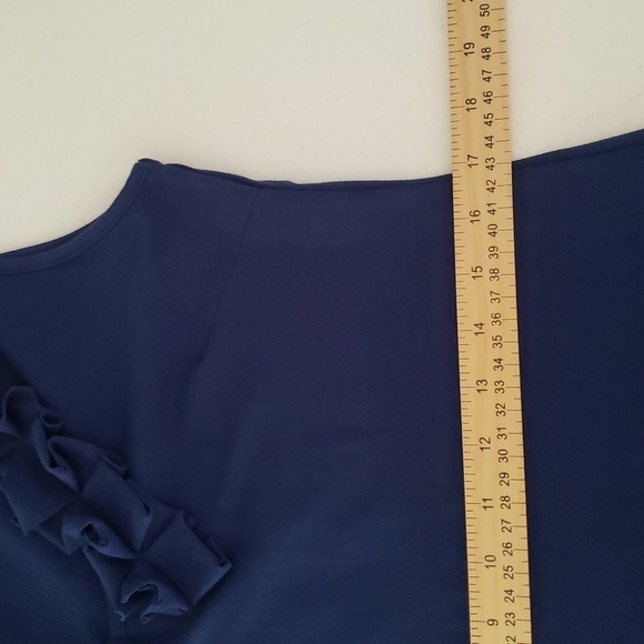 Vfish Mini Sheath Dress Medium Blue Sleeveless Vacation Resortwear Sundress - Picture 11 of 14